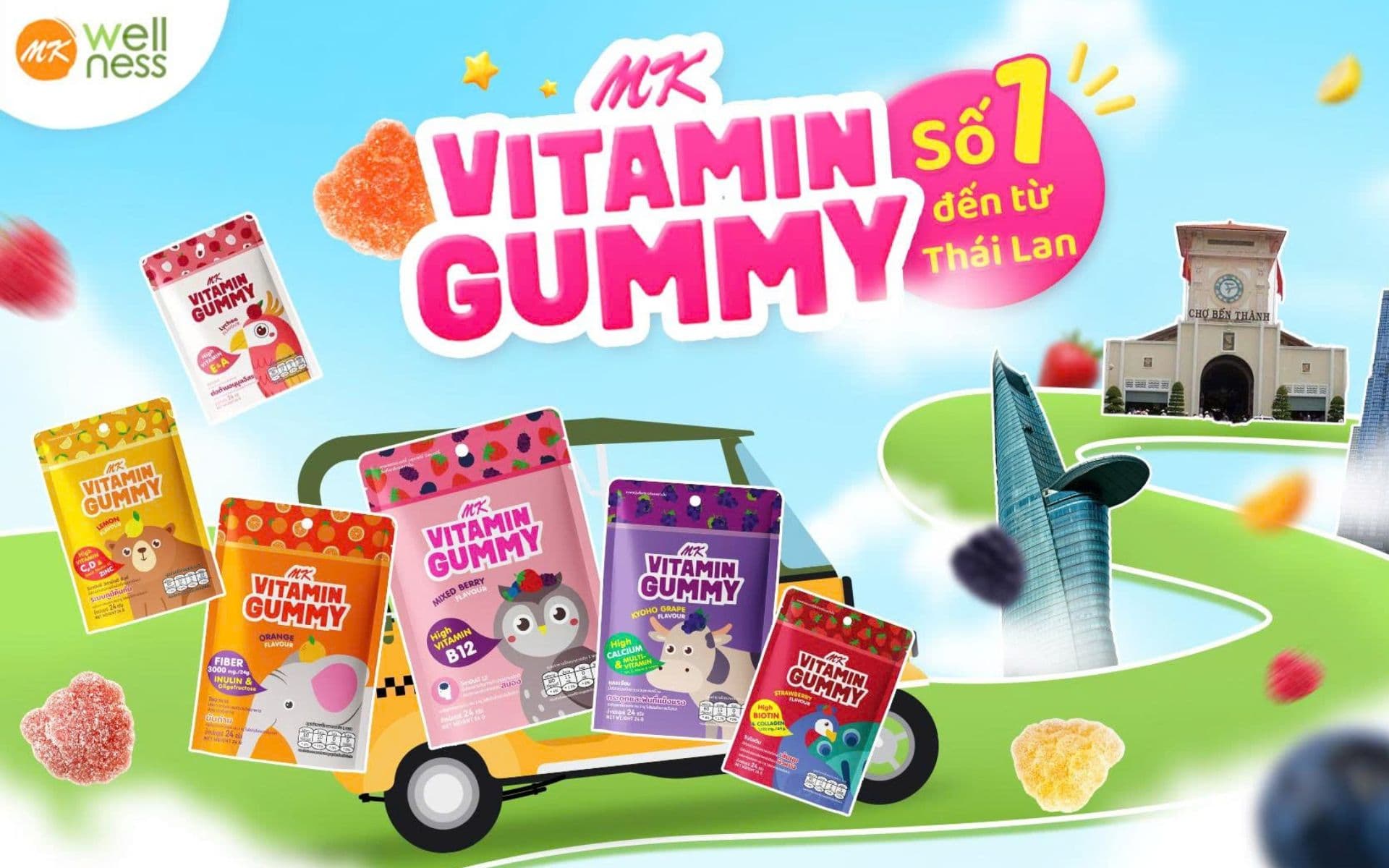 MK Vitamin Gummy products